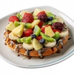 Double Fruit Waffle / L