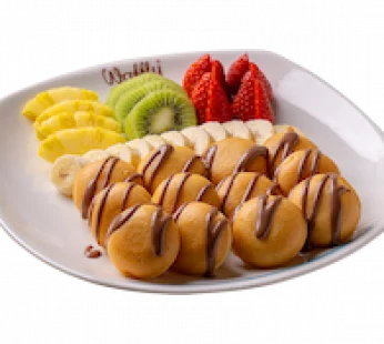 Mini Pancake & Fruit