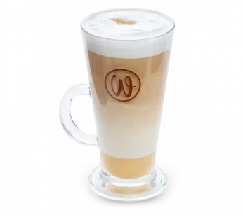 Weißer Mokka-Kaffee